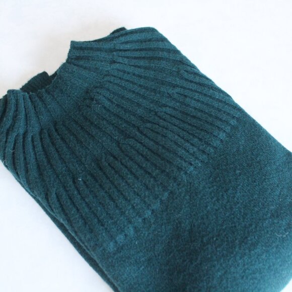 by Anthropologie Welford Tunic mock neck Pullover Sweater in Pine Green Small - Picture 6 of 11